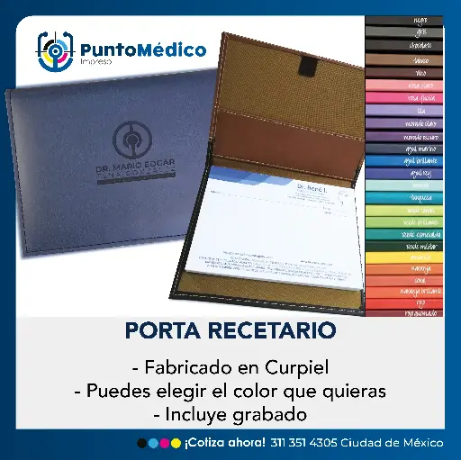 Díptico o Tríptico Tamaño Carta